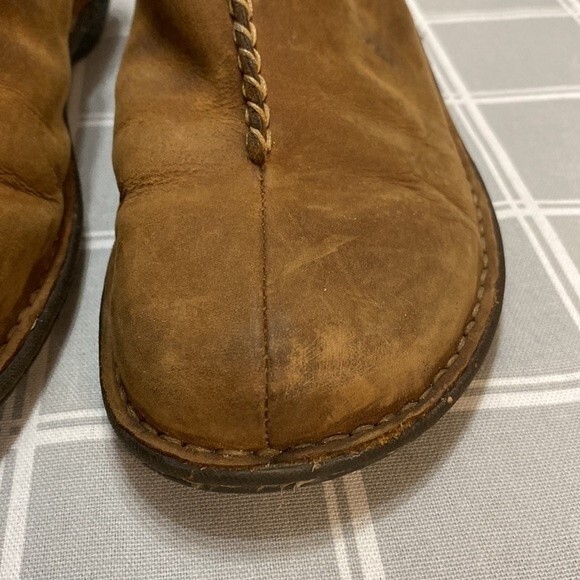 UGG Kohala 5135 Brown Sheepskin Lined Suede Slip On Clog Shoes Size 9 Women’s - Picture 10 of 14